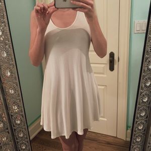 White Mini Summer Dress